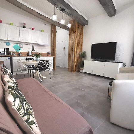 Le Saint Val, Appartement 3 Pieces Clim Poussan 外观 照片